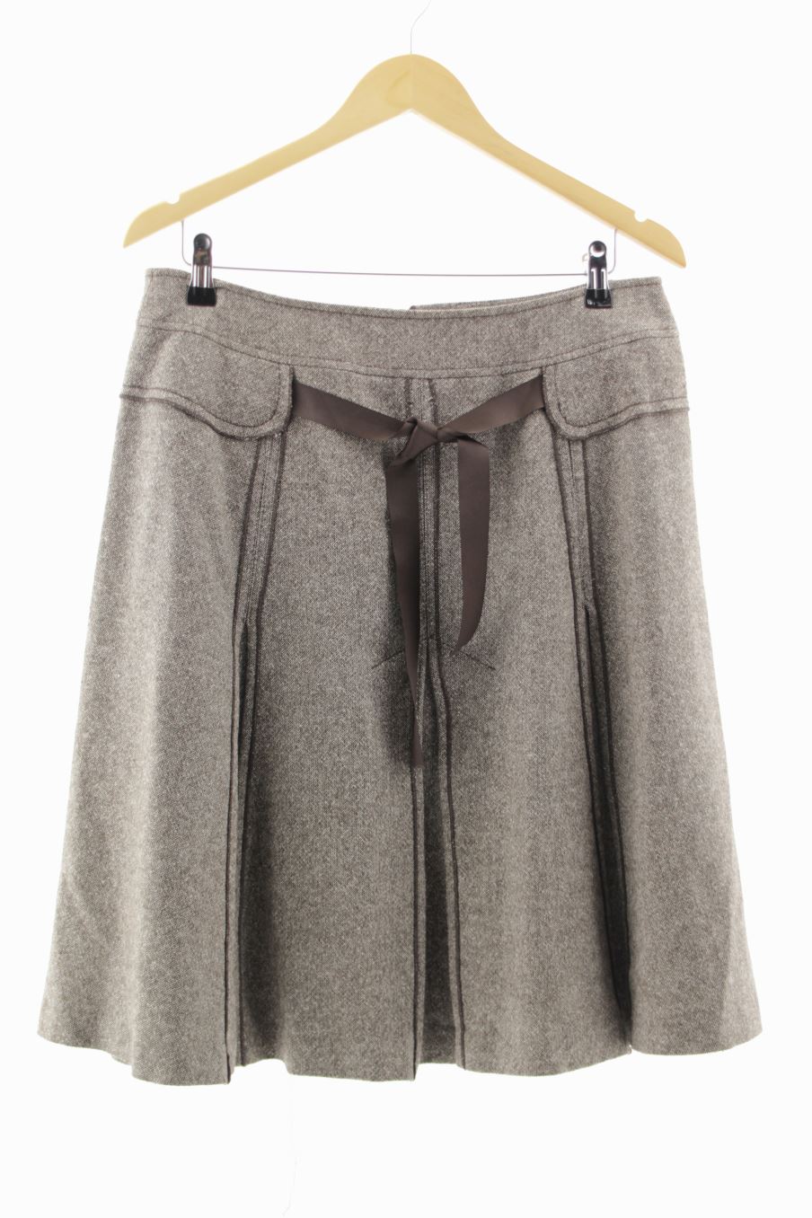 Faldas de Caroll de la talla 42, de color marrón