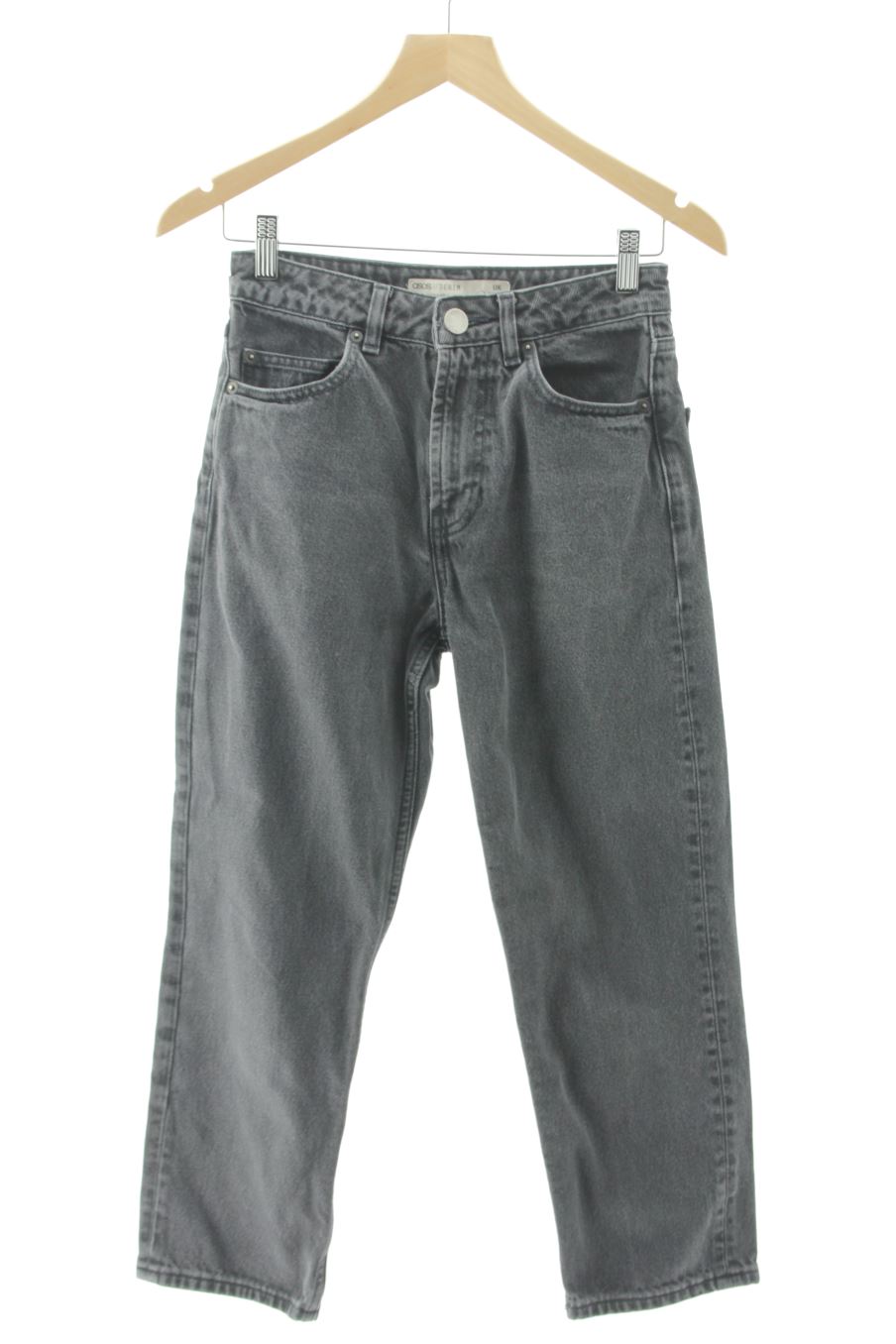 Jeans ASOS de la taille 34, de couleur noir de denim