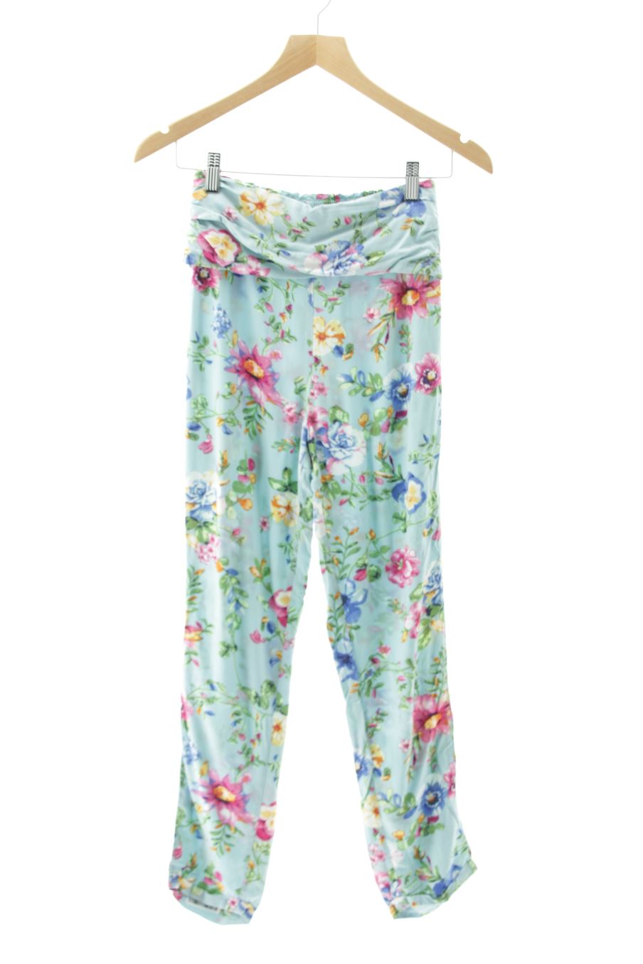 Pantaloni casual de Springfield de la talla S, de color fiori