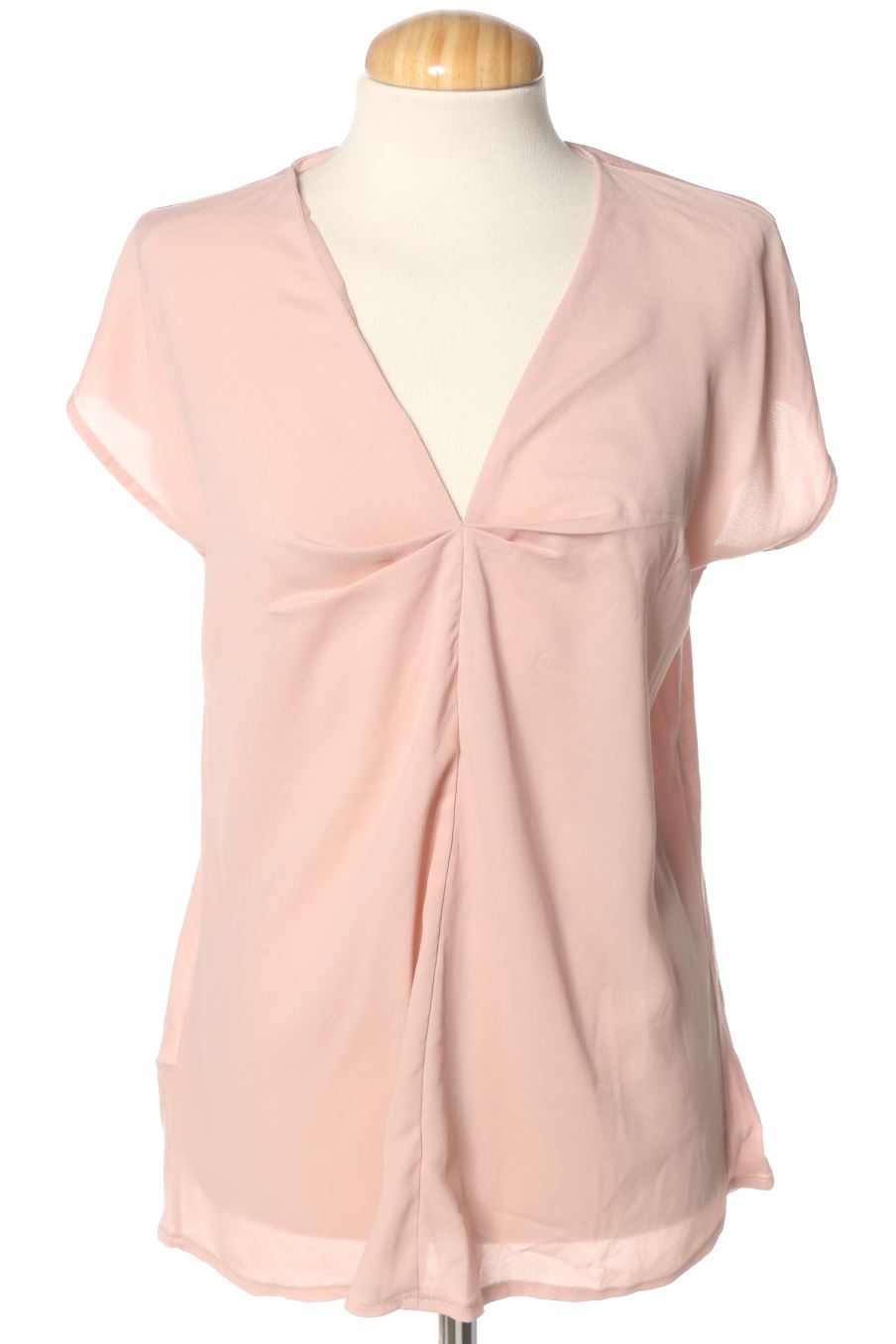 Blusa de manga corta de Mango de la talla S, de color rosa