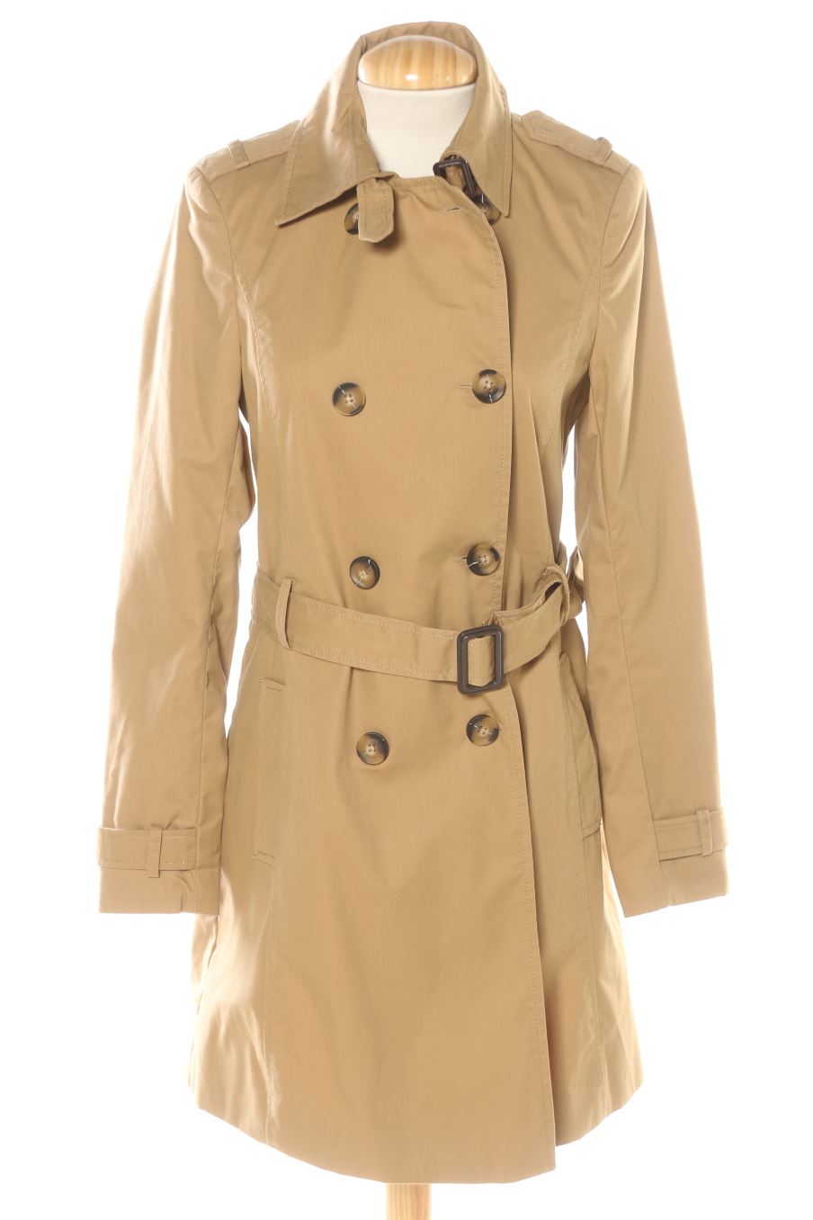 Gabardine Stradivarius de la taille XS, de couleur marron