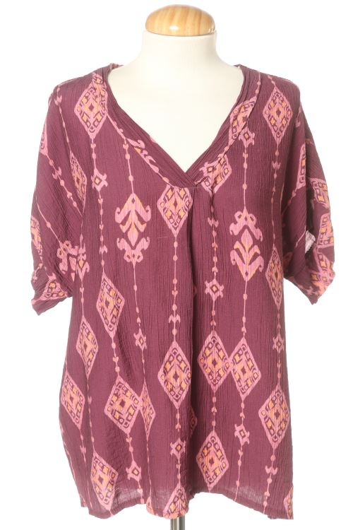 Blouse à manches courtes