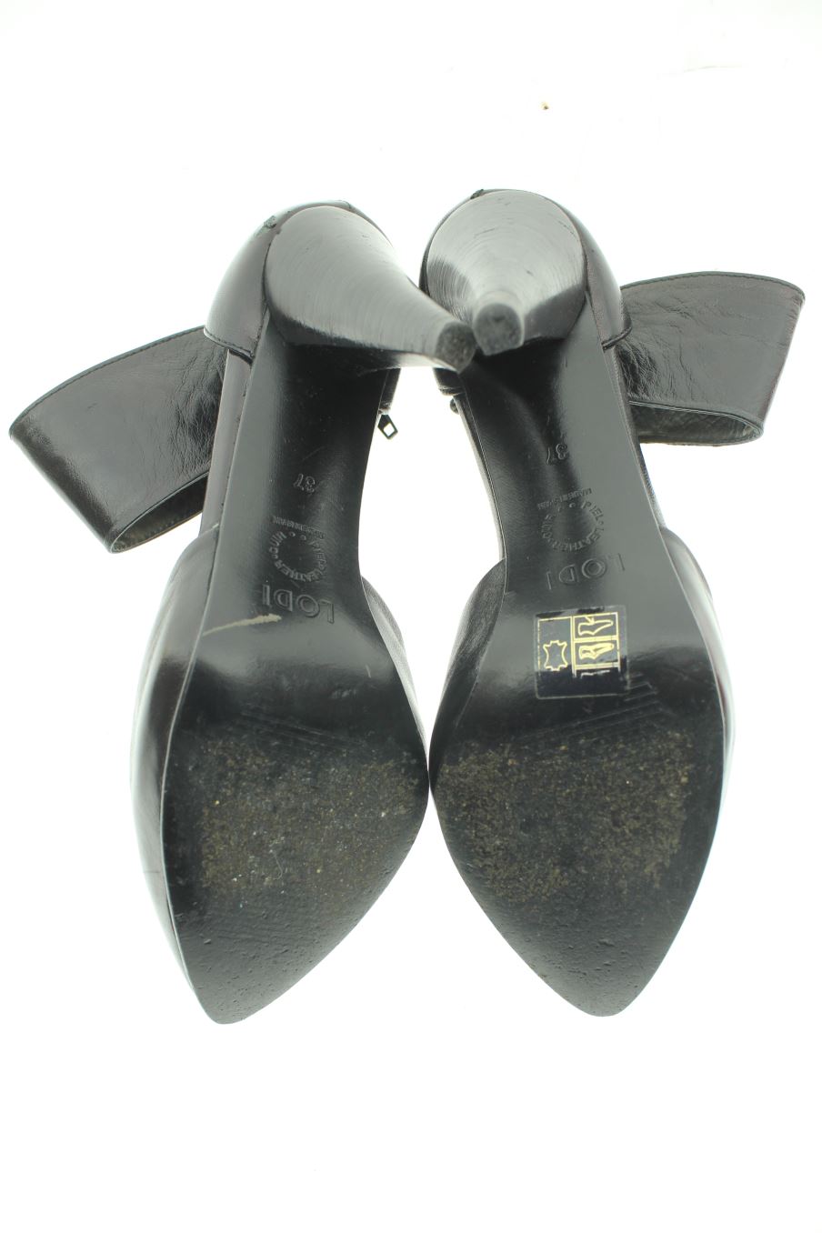 Zapatos de tacon de Lodi de la talla 37, de color negro de