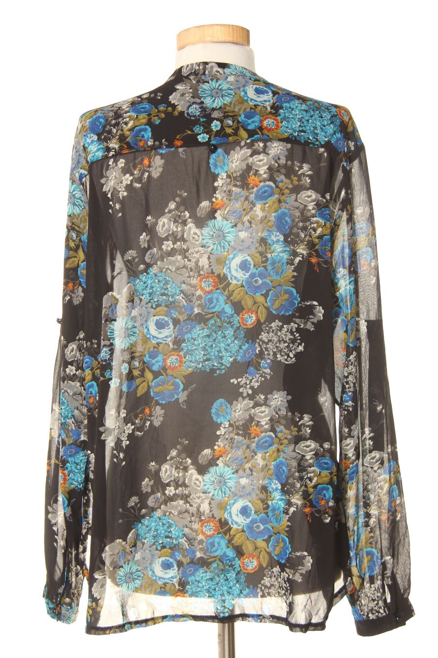 Blusa de manga larga de Dandara de la talla M, de color flores