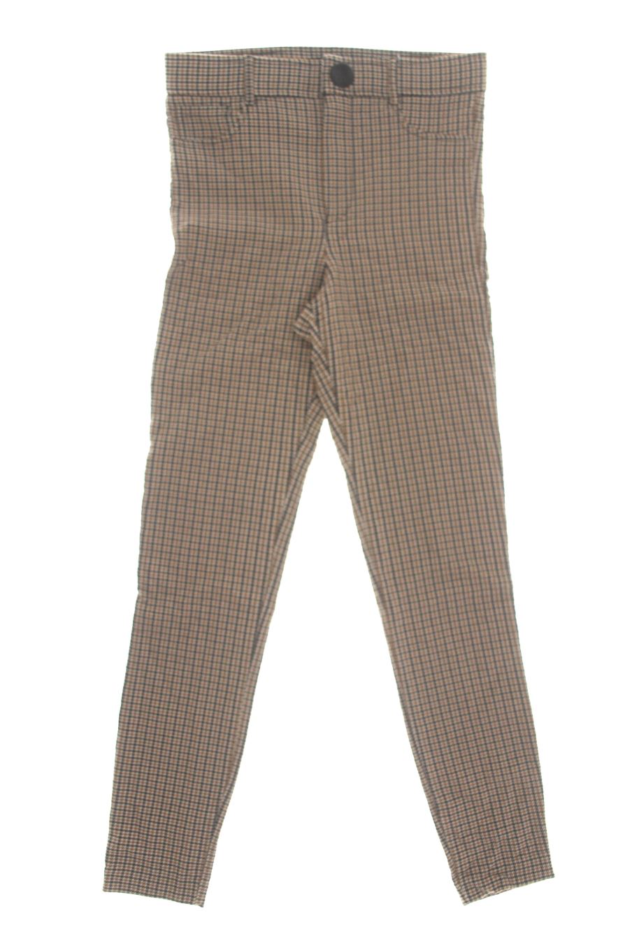 Pantalón Casual de Zara de la talla S, de color cuadros