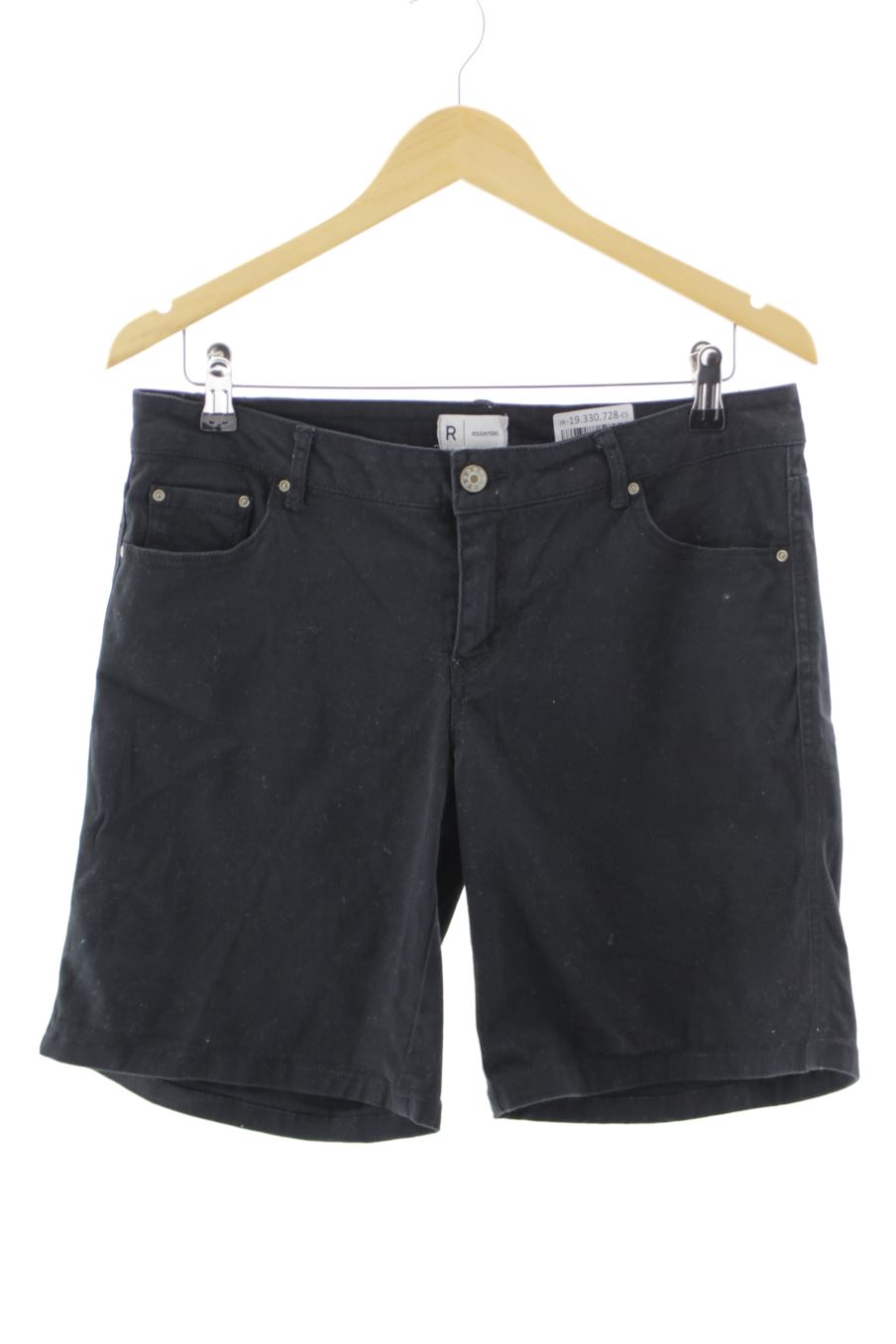 Pantalones cortos de La redoute de la talla 42, de color negro de ropa vaquera