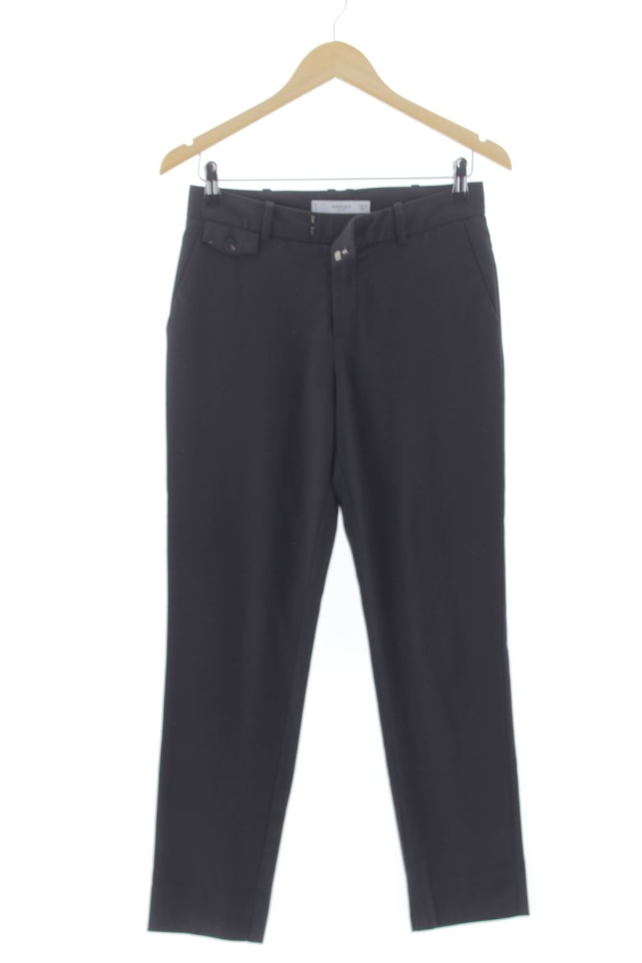 Pantaloni de Mango de la talla 34, de color nero