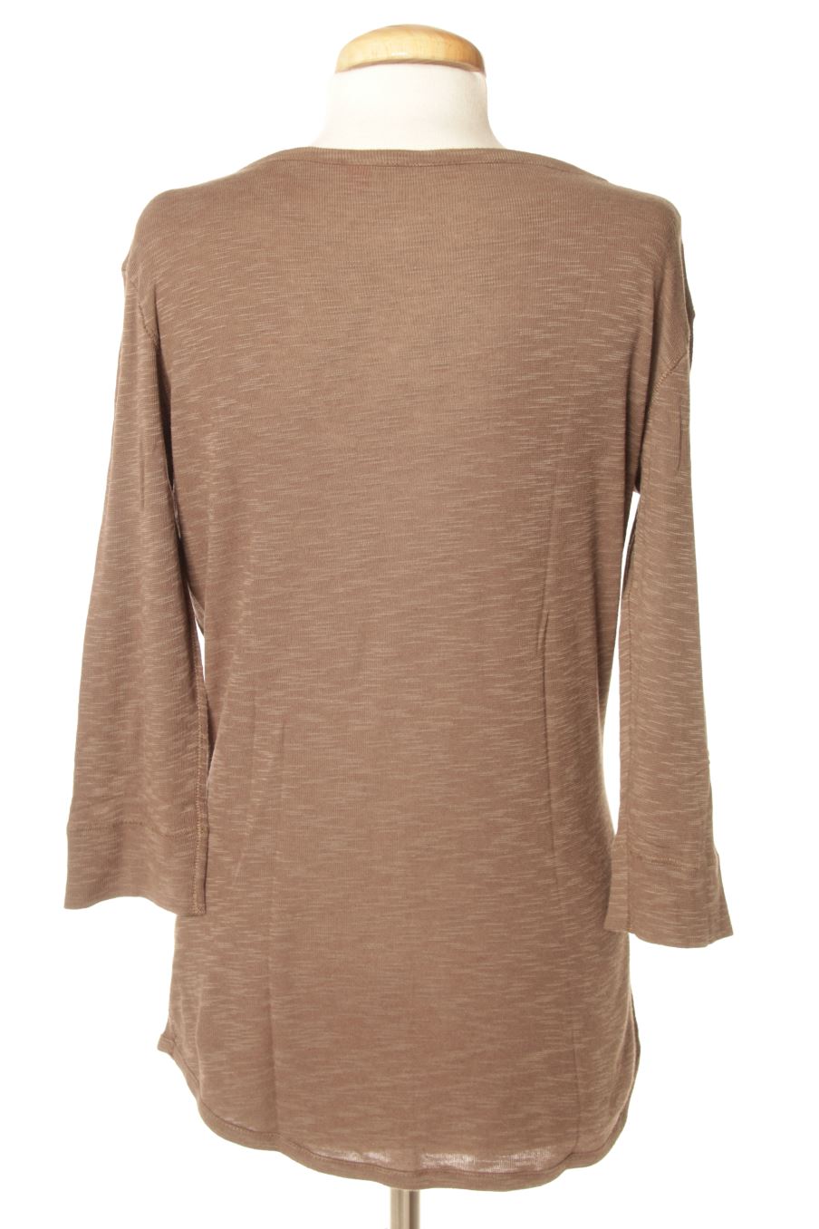 T-shirt à manches longues Edc (ESPRIT) de la taille S, de couleur marron