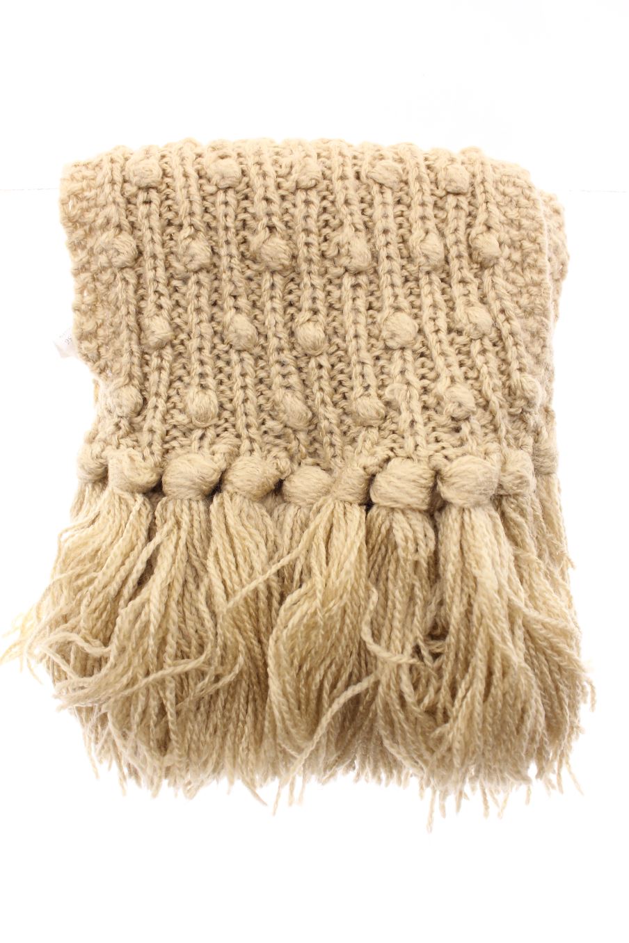 Sciarpa de TRIS  de la talla Unica, de color beige