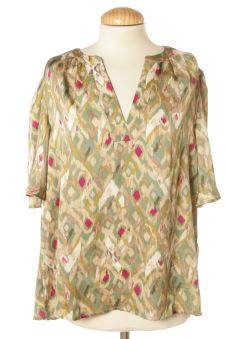 Blusa de manga corta L Cortefiel