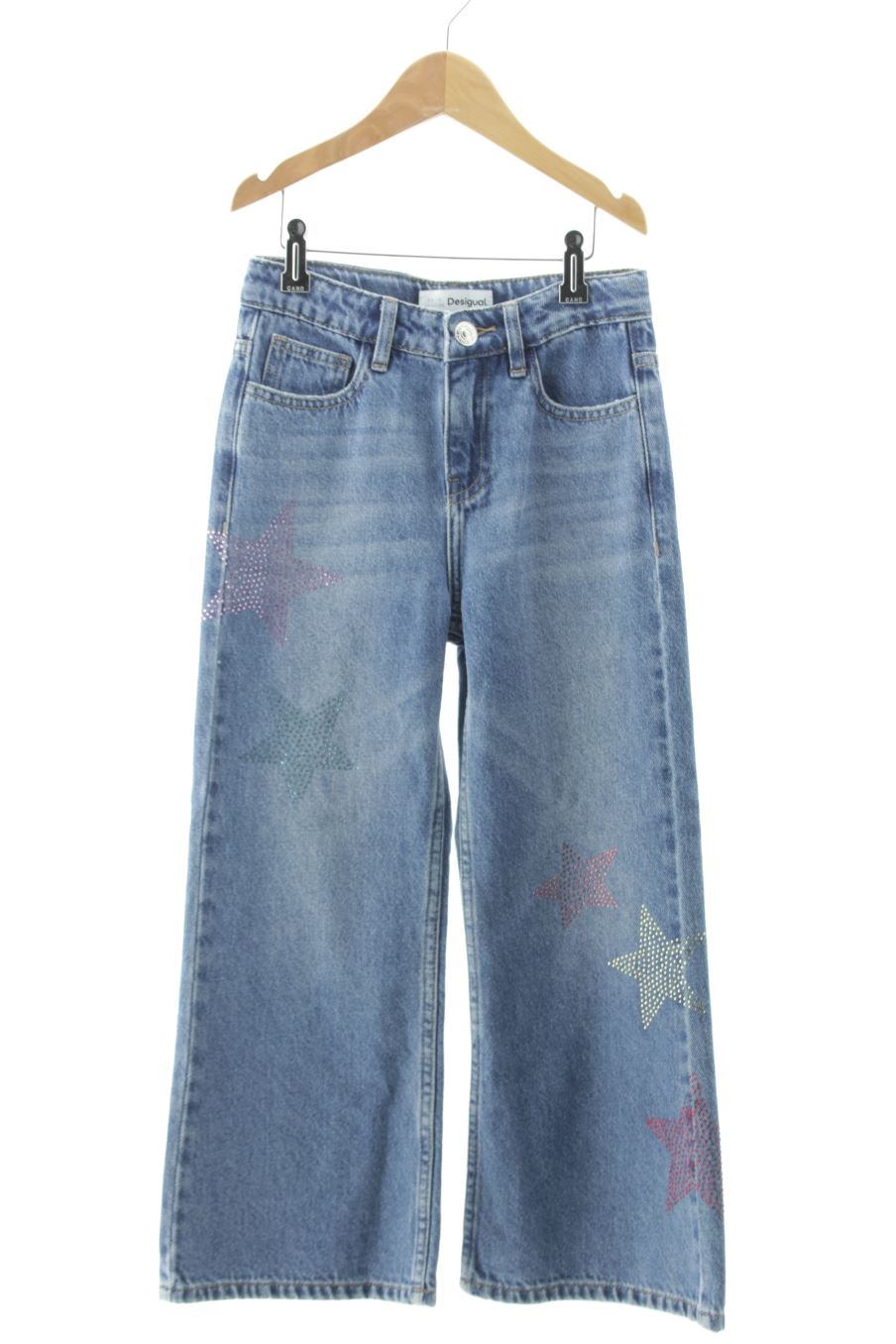 gebraucht Desigual Lange Jeans Größe 122 aus Denim
