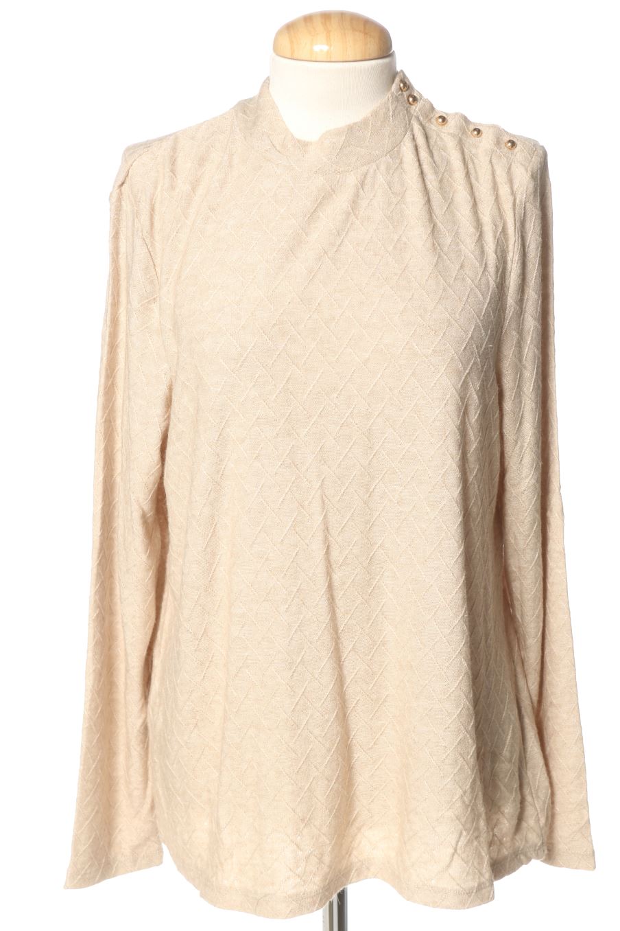 Maglione de Cortefiel de la talla L, de color beige