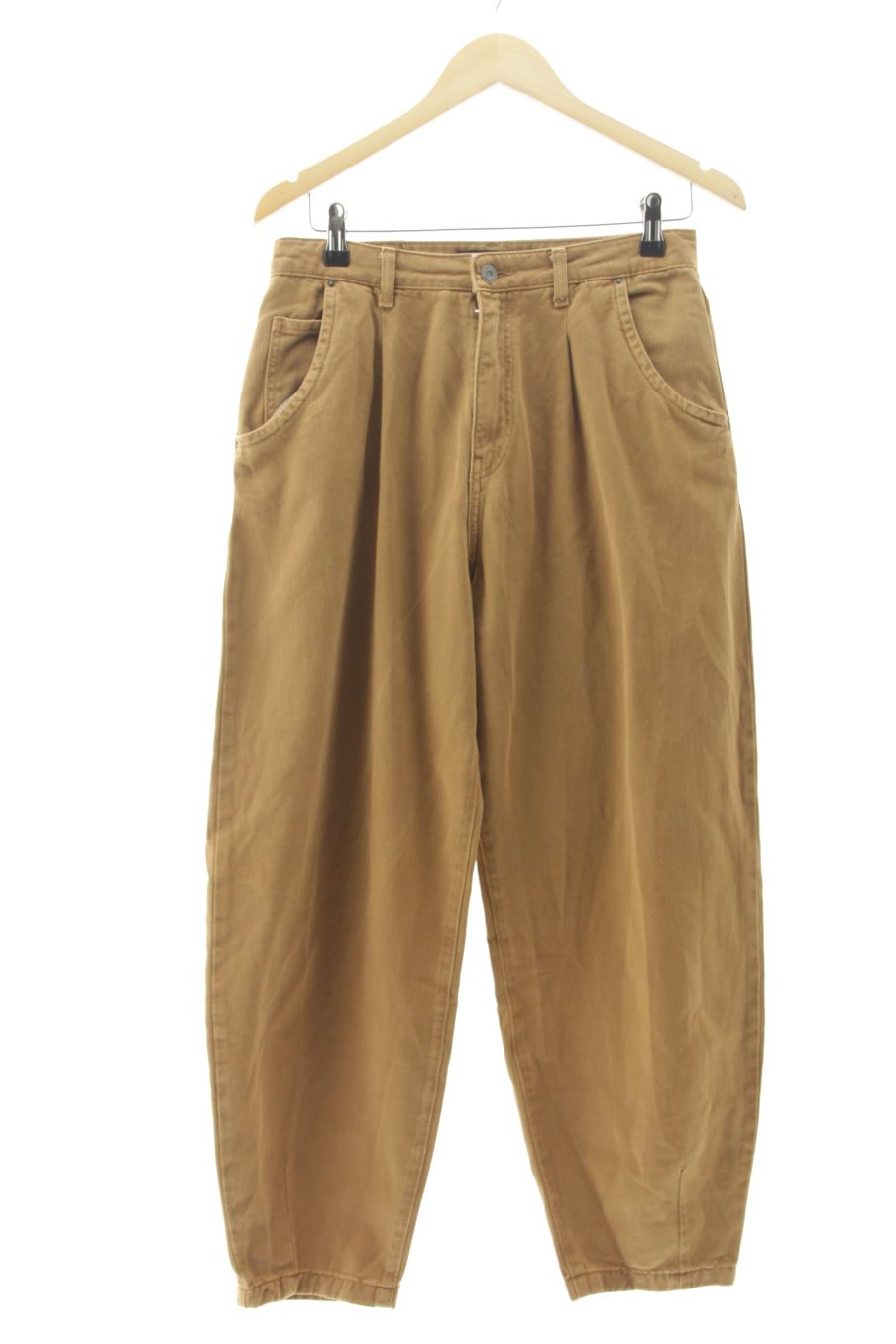 Vaquero de Zara de la talla 40, de color marrón