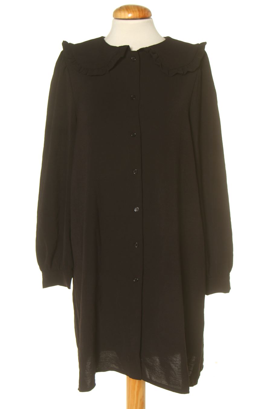 Robe casual SAZALAXA de la taille M, de couleur noir