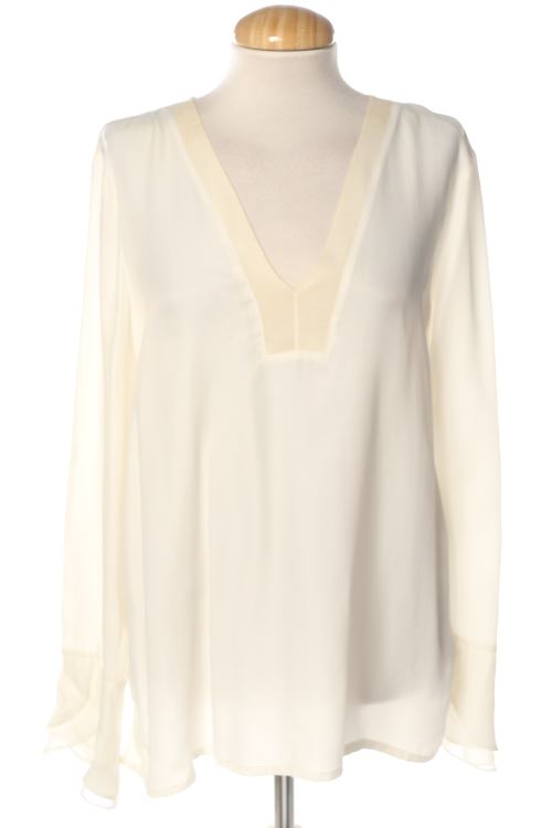 Blusa a maniche lunghe