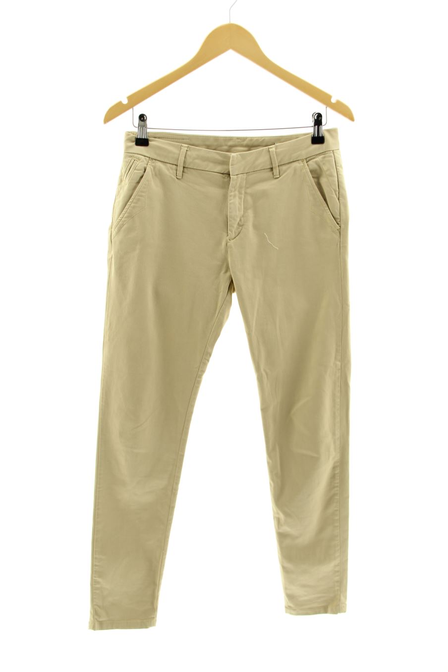 Pantalon Reiko de la taille 36, de couleur beige