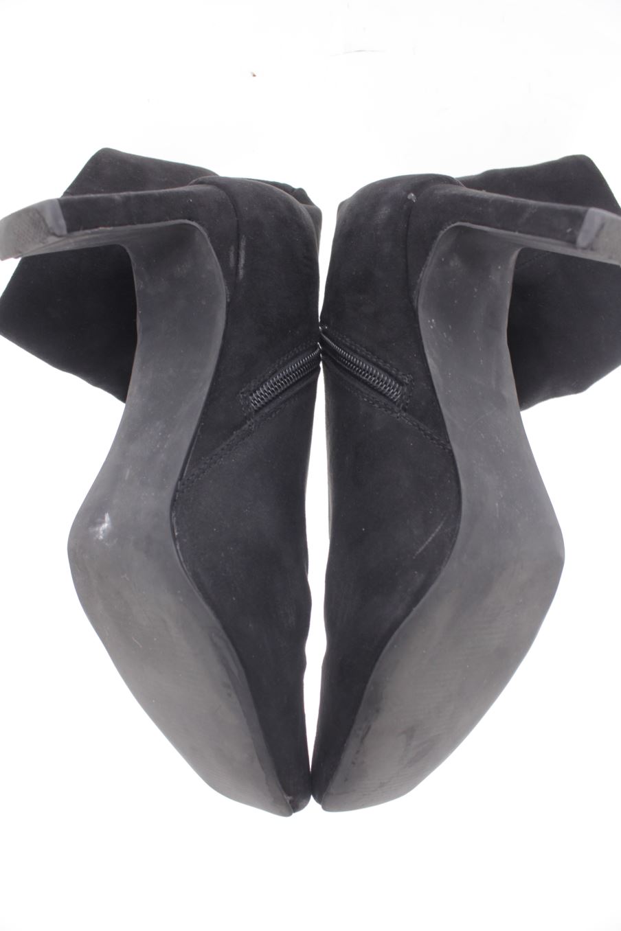 Botines de justfab de la talla 39, de color negro de