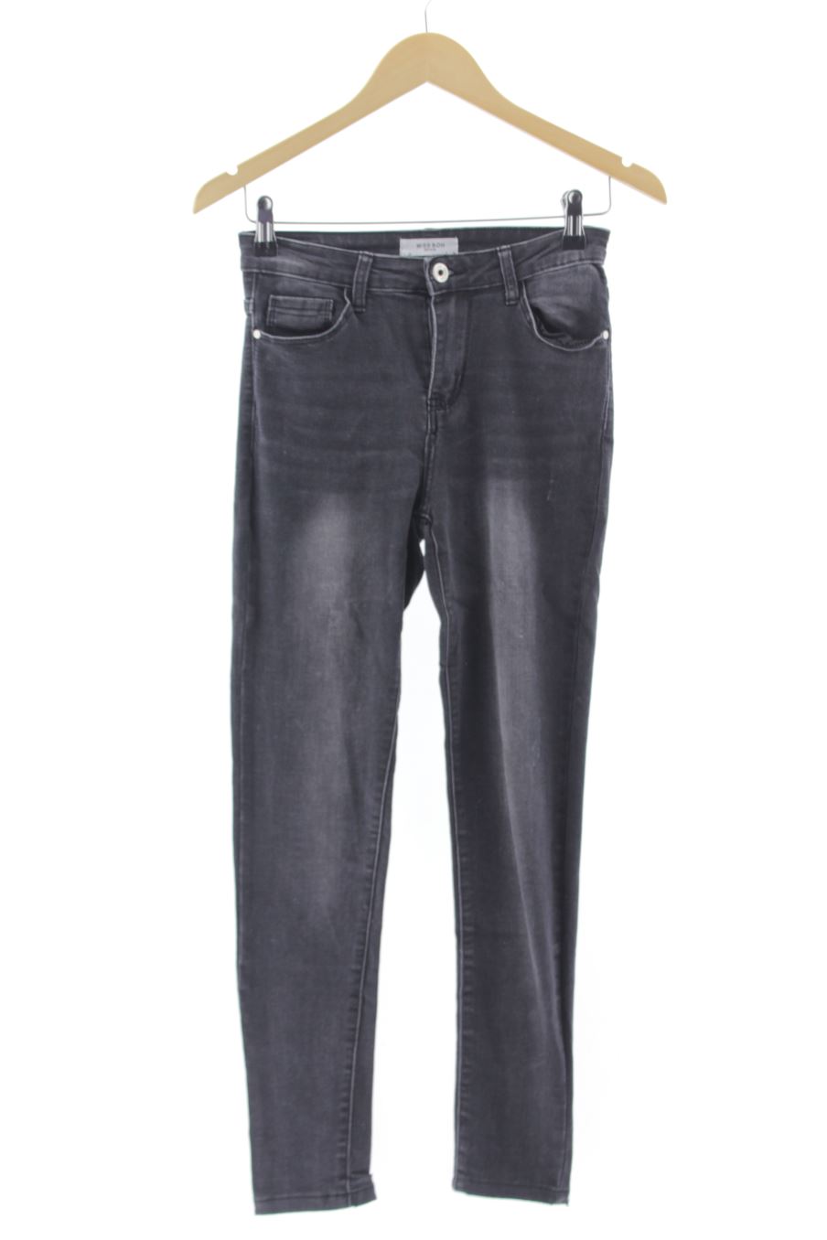 Jeans Miss bon de la taille 36, de couleur noir de denim