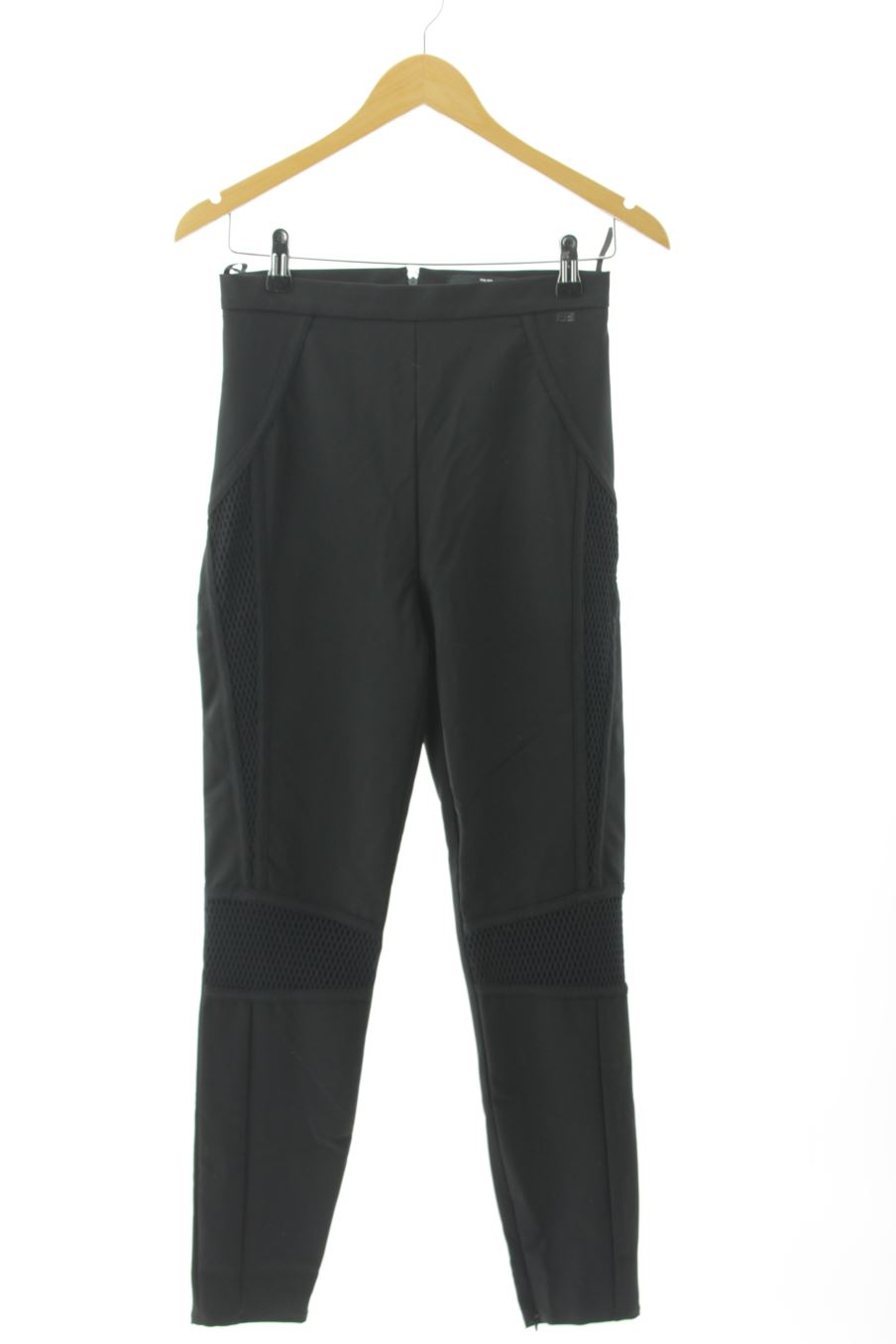 Pantaloni de Elisabetta Franchi de la talla M, de color nero