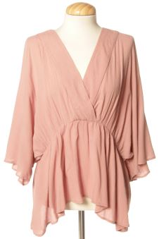 Blusa de manga corta L SLOWLOVE