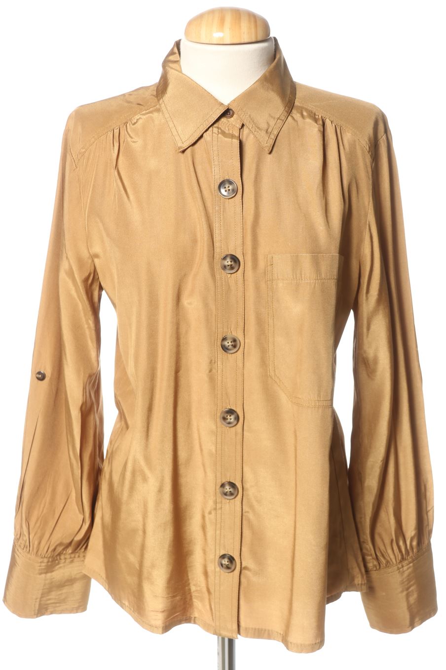 Chemise Lamorena de la taille S, de couleur marron