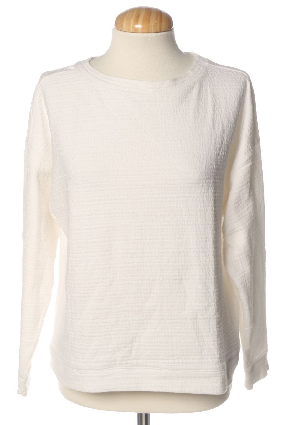 Sudadera de Trafaluc de la talla S, de color blanco