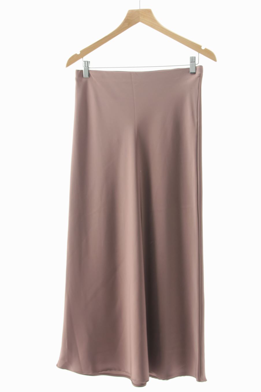 Falda de Zara de la talla XS, de color morado