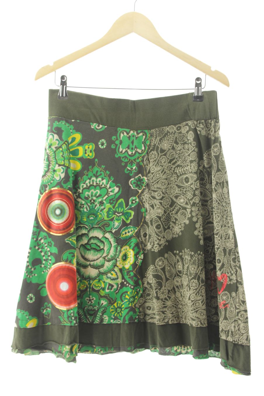 Jupe Desigual de la taille L, de couleur imprimés