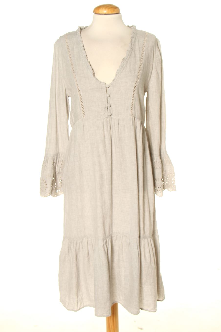 Robe casual Oysho de la taille S, de couleur gris