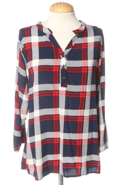 Blusa a maniche lunghe