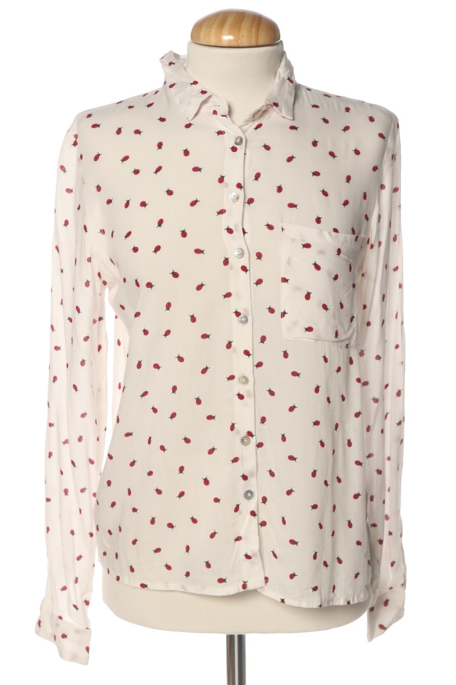 Camisa de Springfield de la talla 34, de color blanco