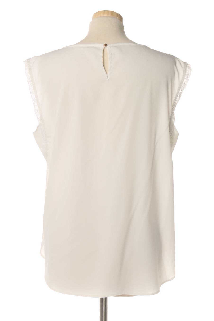 Top Encuentro de la taille L, de couleur blanc
