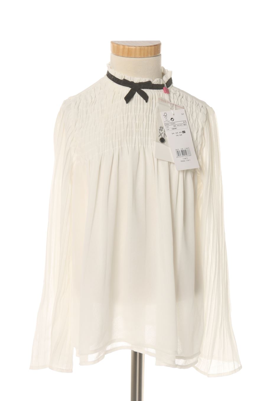Blouse à manches longues Ovs de la taille 6 ans avec une étiquette