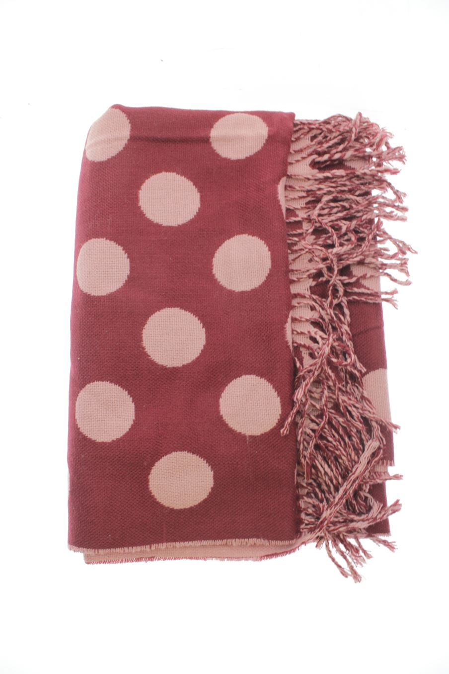 Bufanda de PERCENTIL de la talla Única, de color burdeos