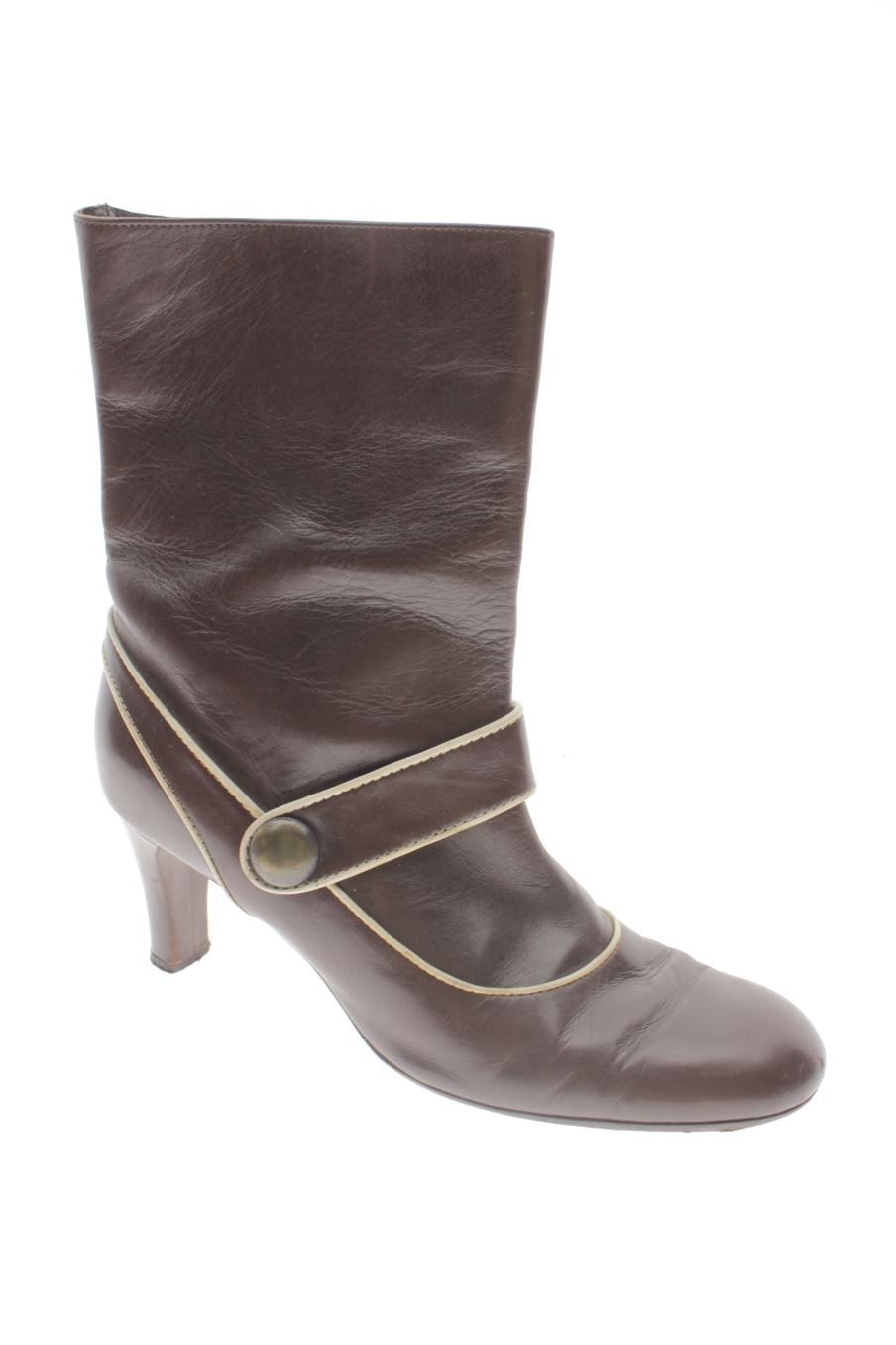 Botines de Marni de la talla 40, de color marrón de