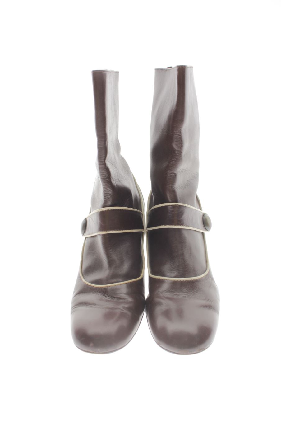 Botines de Marni de la talla 40, de color marrón de