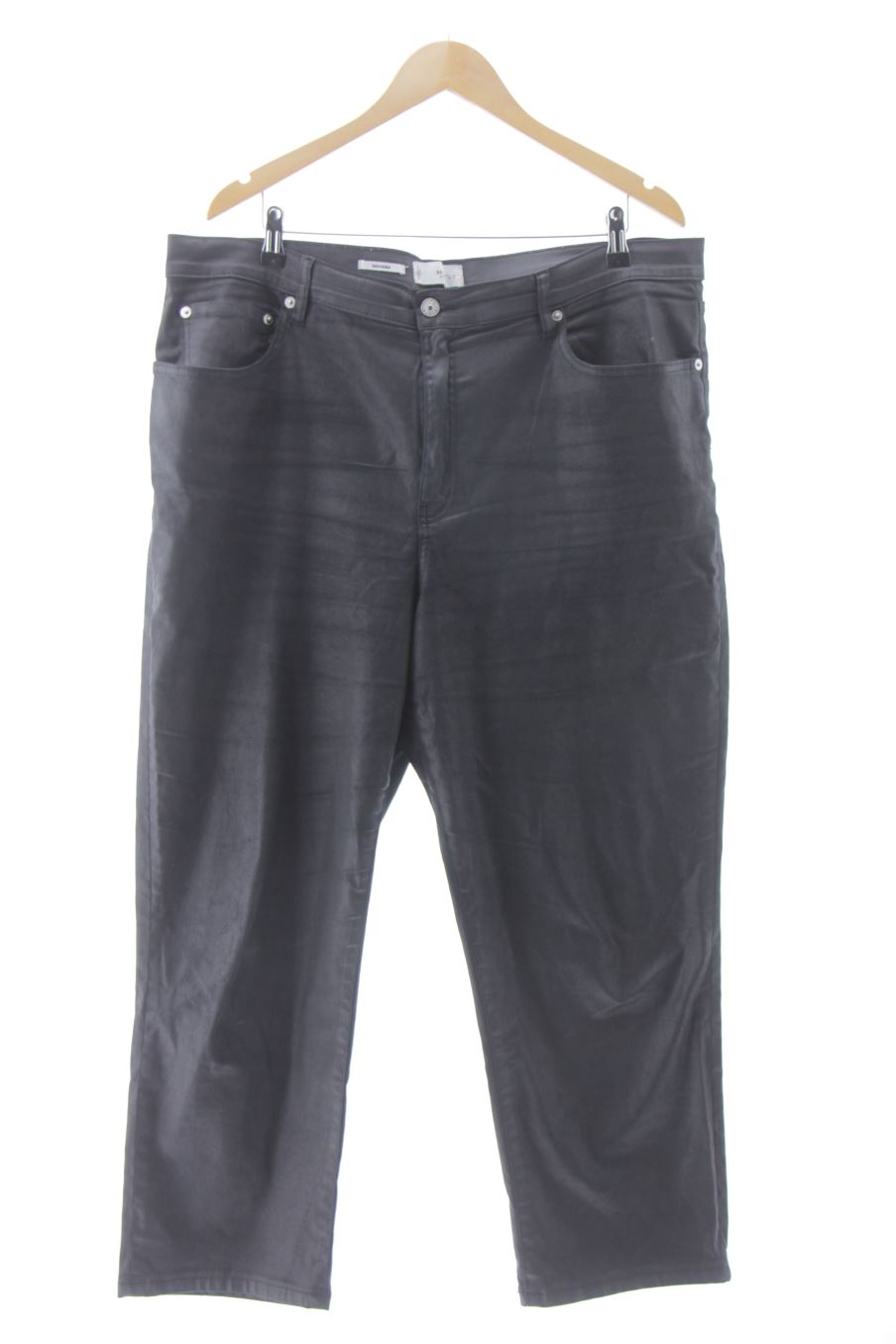 Jeans Mango de la taille 46, de couleur noir de denim
