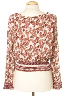 Blouse à manches longues S Gémo