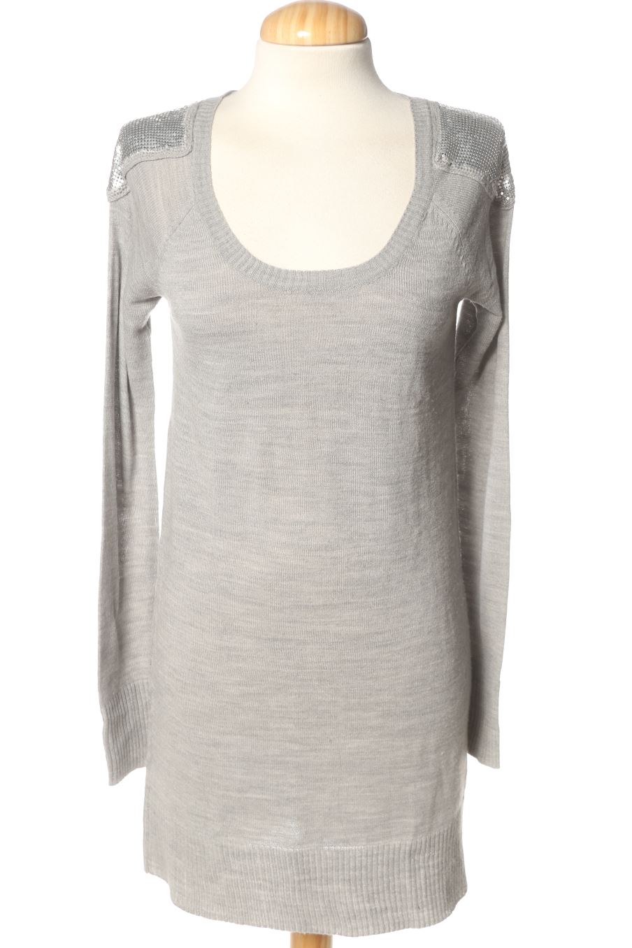 Pullover von Stradivarius Größe S, Farbe Grau, für