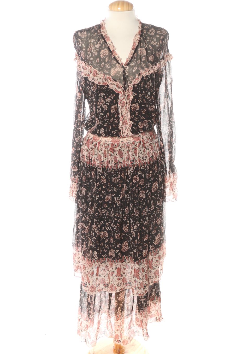 Robe casual H&M de la taille 36, de couleur imprimés