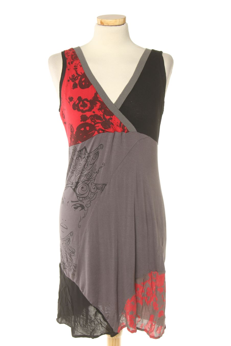 Robe casual Smash de la taille L, de couleur imprimés