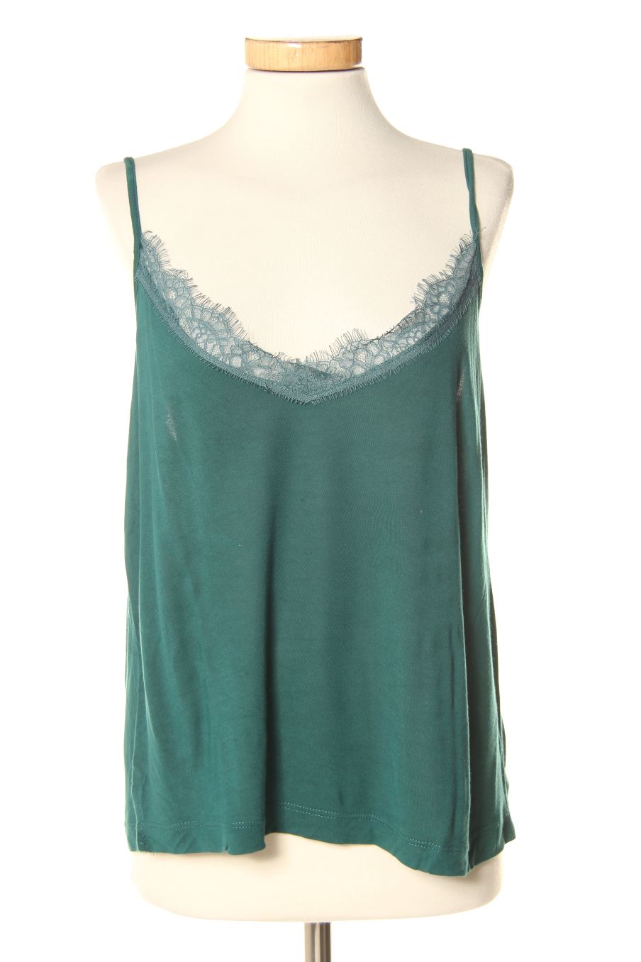 Aufwändiges Top von Violeta (by Mango ) Größe M, Farbe Grün, für