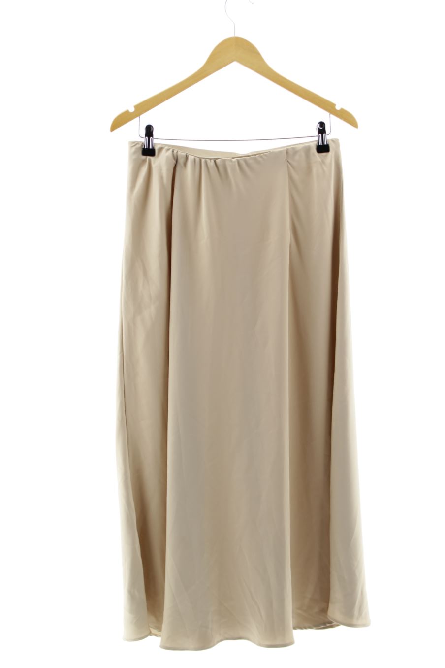Jupe H&M de la taille XL, de couleur beige