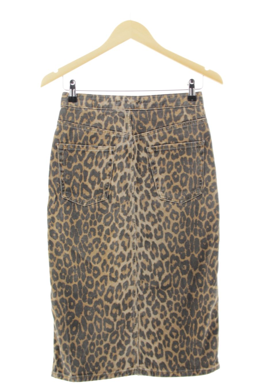 Faldas de Trf (ZARA) de la talla XS, de color animal print de ropa vaquera