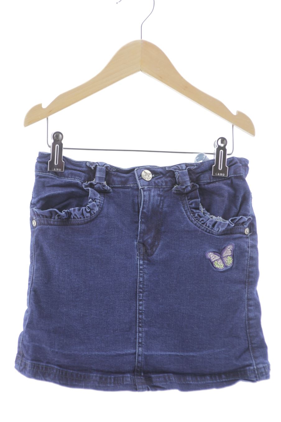 Jupe Naf Naf de la taille 5 ans de denim de seconde main