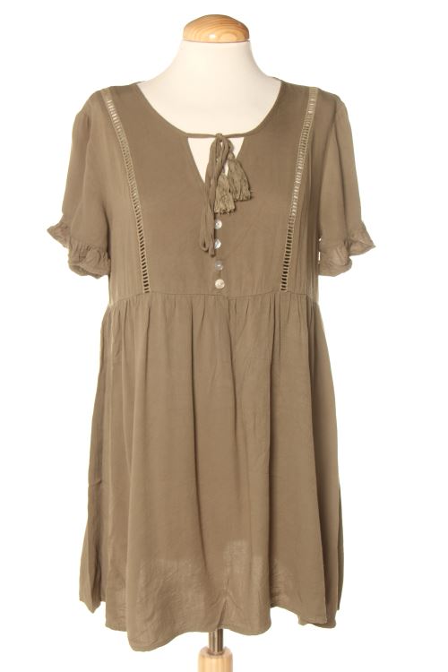 Blusa de manga corta