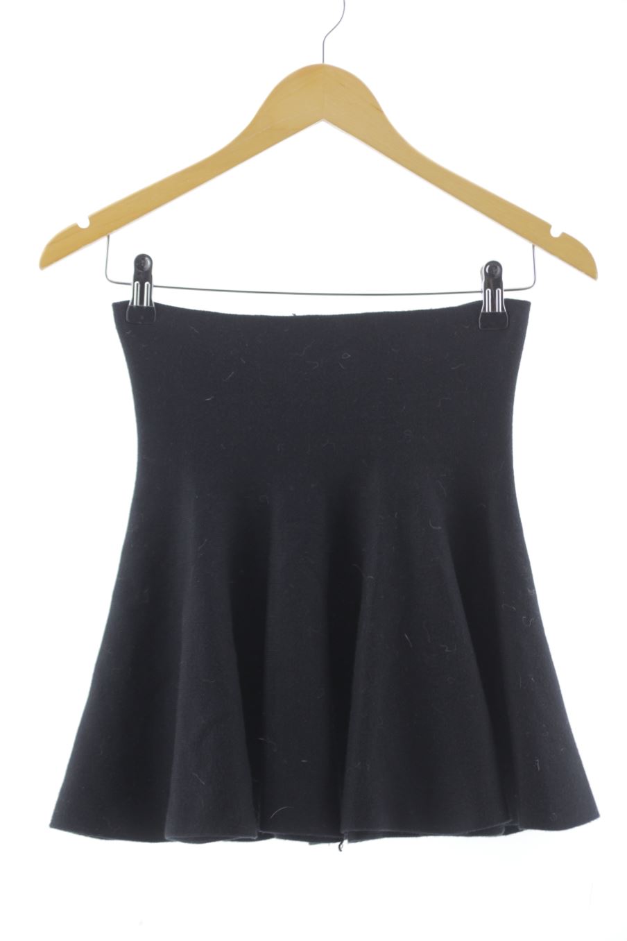 Falda de PERCENTIL de la talla XS, de color negro