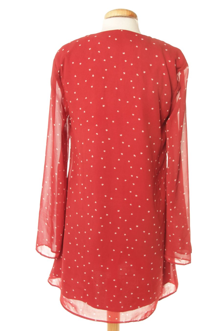 Robe casual ASOS de la taille 38, de couleur rouge