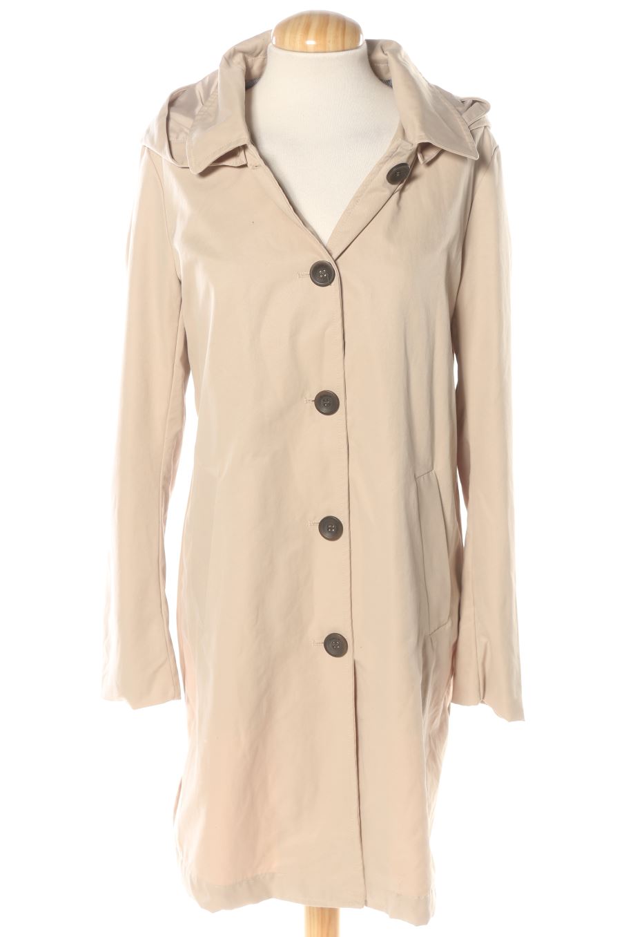 Gabardina de Only de la talla M, de color beige