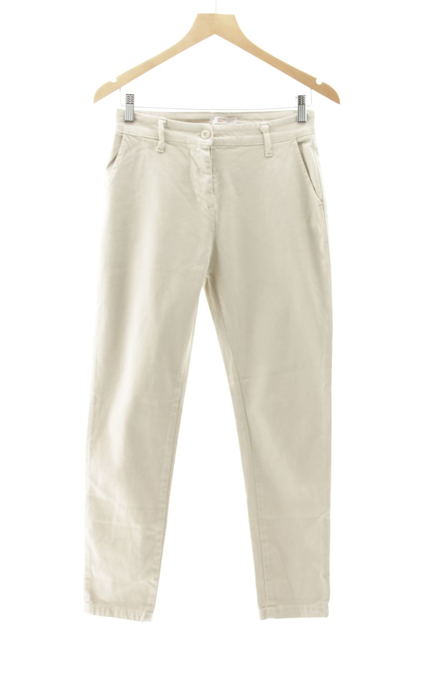 Pantalon Izzy de la taille 36, de couleur beige